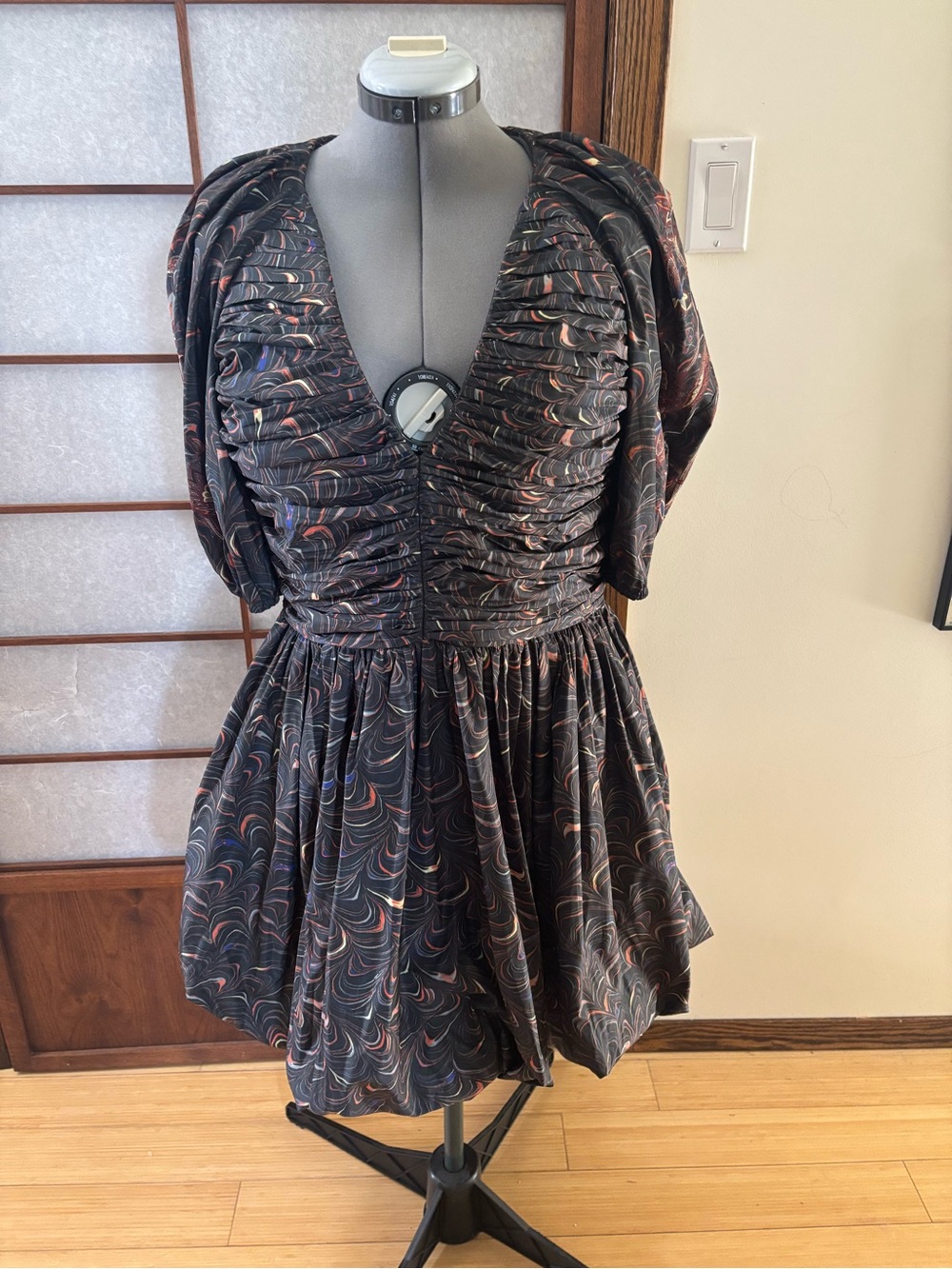 EUC Ulla Johnson Gwen Dress in Obsidian US 12